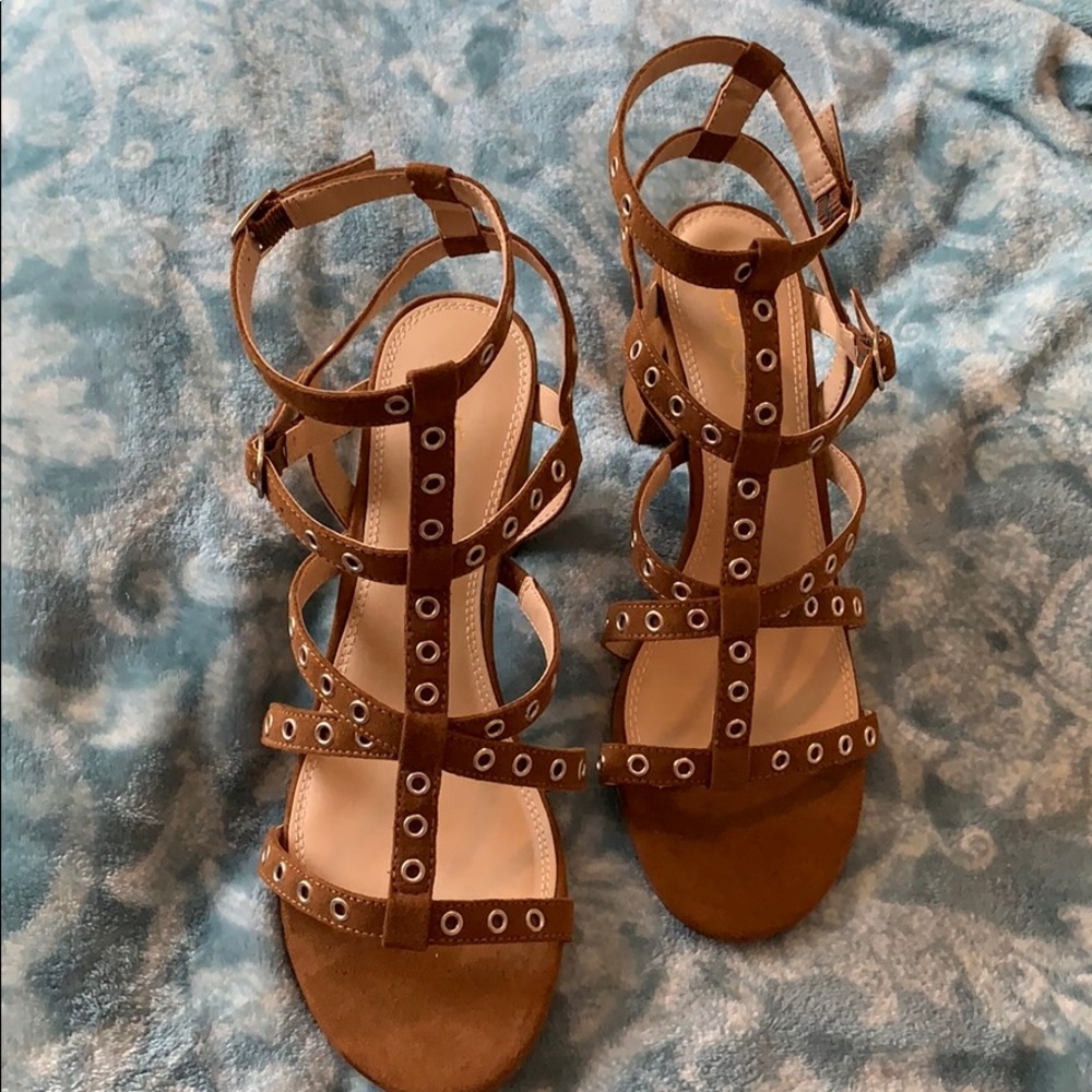 🛍4 for $15🛍 Sugar strappy heels